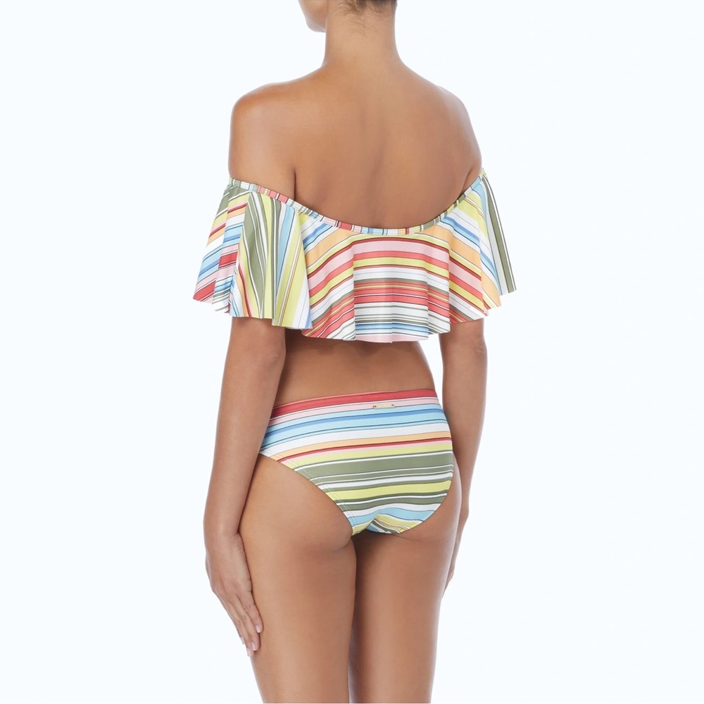 Vince Camuto Multicolor Striped Bikini Top - Picture 2 of 6
